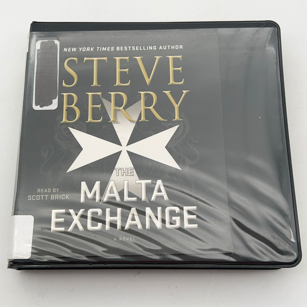 The Malta Exchange Steve Berry Audiobook 11 CD Unabridged Cotton Malone Novel